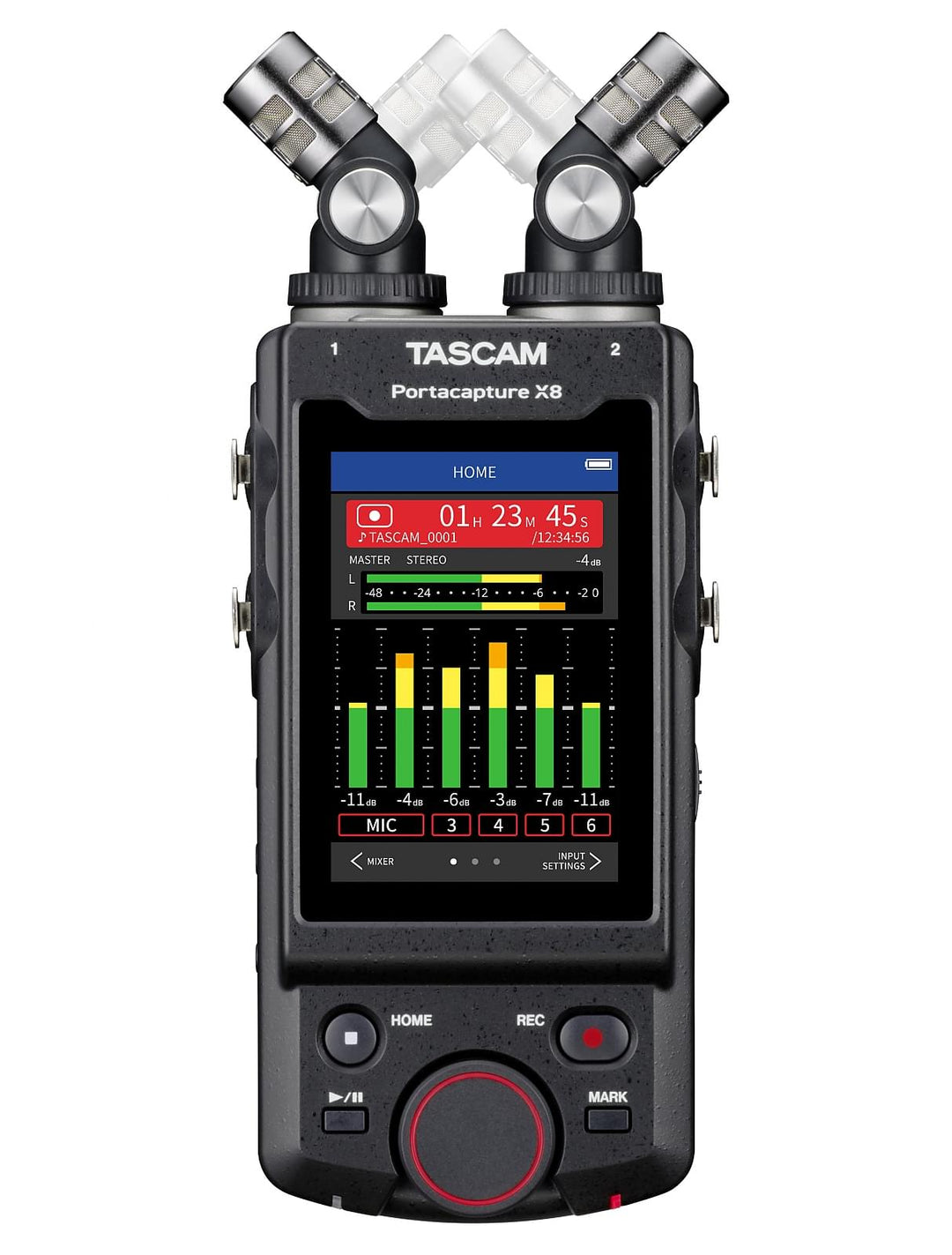 Tascam PortaCapture X8 bærbar multitrack opptaker