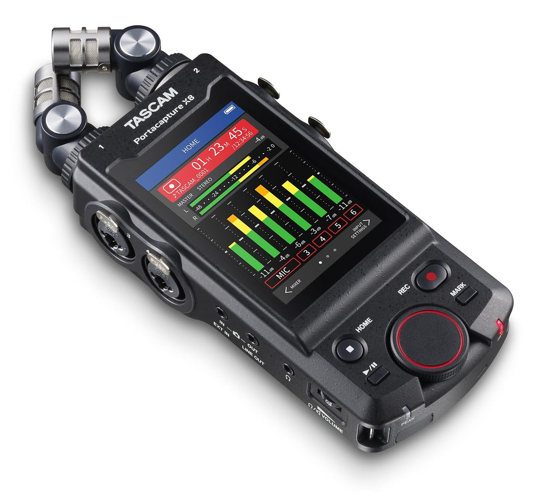Tascam PortaCapture X8 bærbar multitrack opptaker