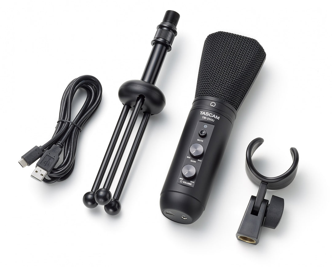 Tascam TM-250U USB Broadcast- og podcastmikrofon