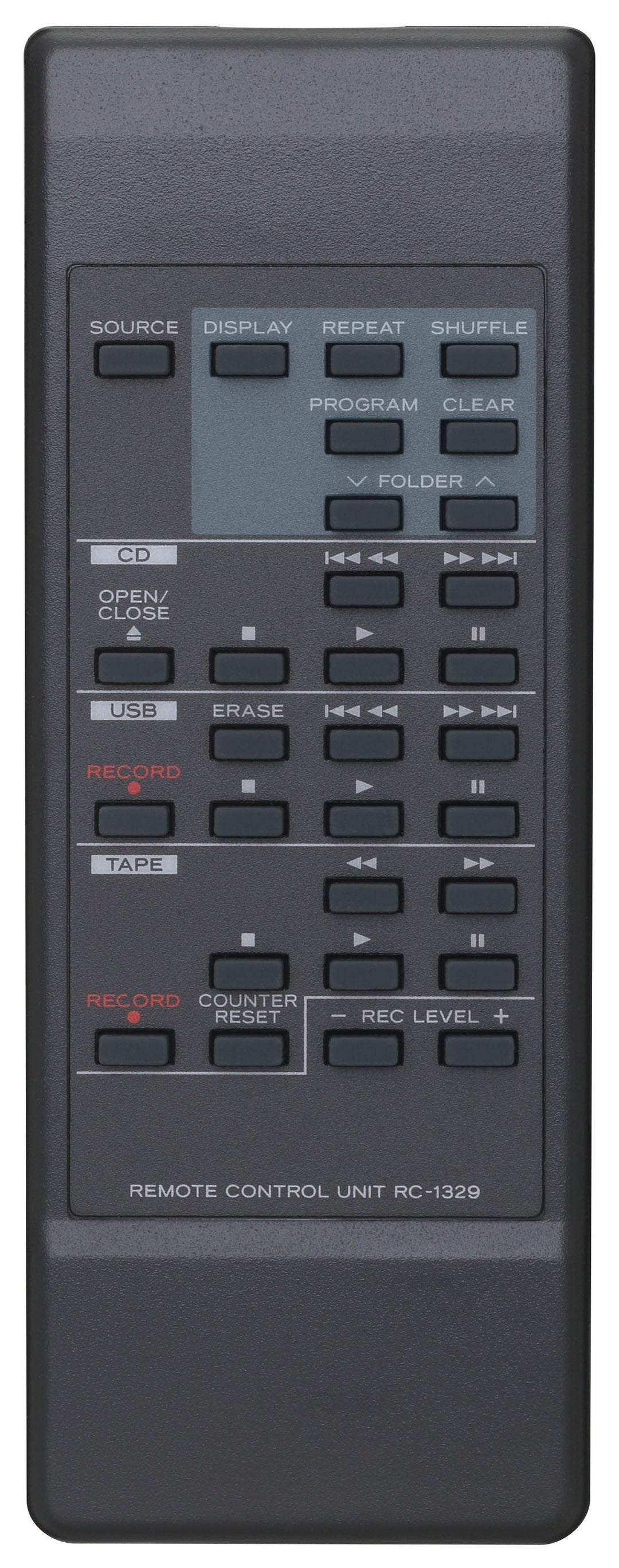 TEAC AD-850-SE CD- og kassettspiller med USB (svart)