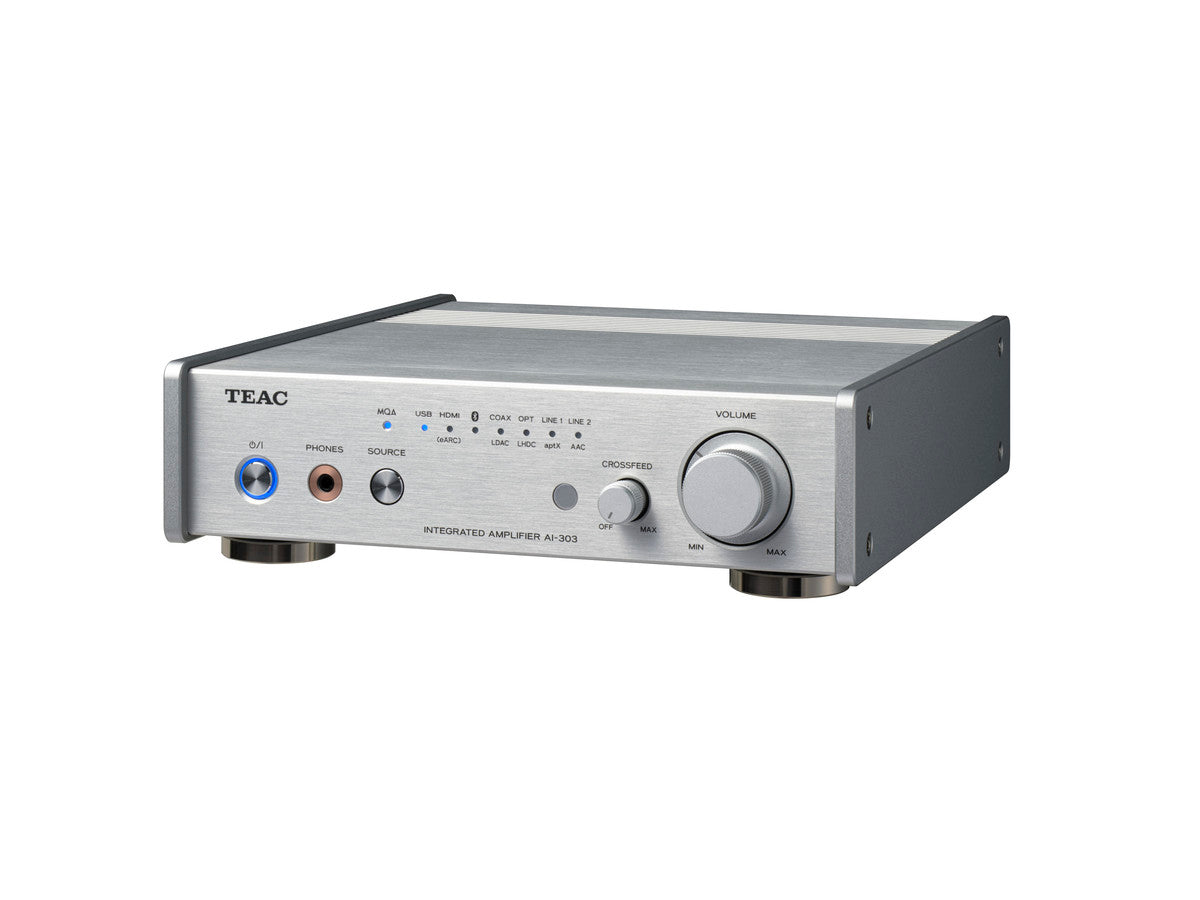 TEAC AI-303 USB DAC-forsterker (sølv)
