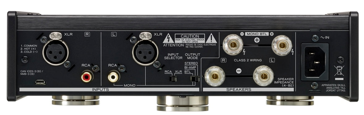 TEAC AP-505 stereoeffektforsterker (sølv)