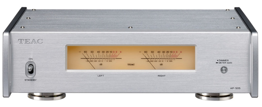 TEAC AP-505 stereoeffektforsterker (sølv)