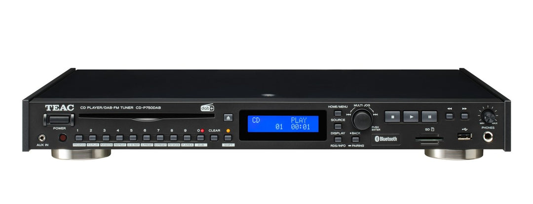 TEAC CD-P750DAB CD-spiller med DAB+ og FM