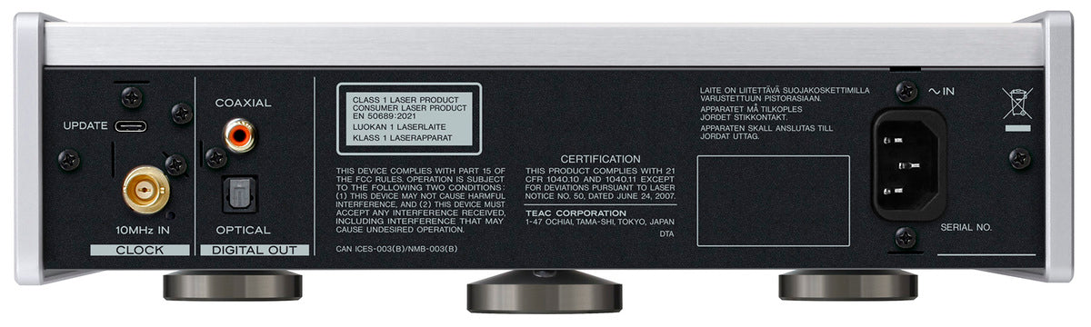 TEAC PD-505T  (sølv)