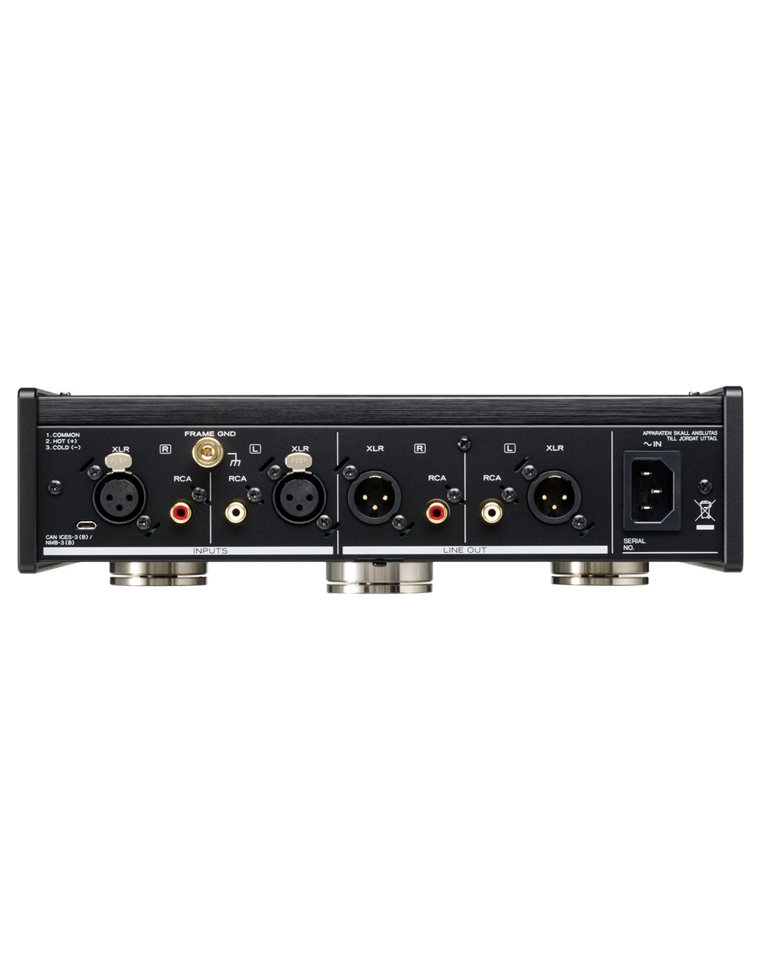 TEAC PE-505 Phono forforsterker (sølv)