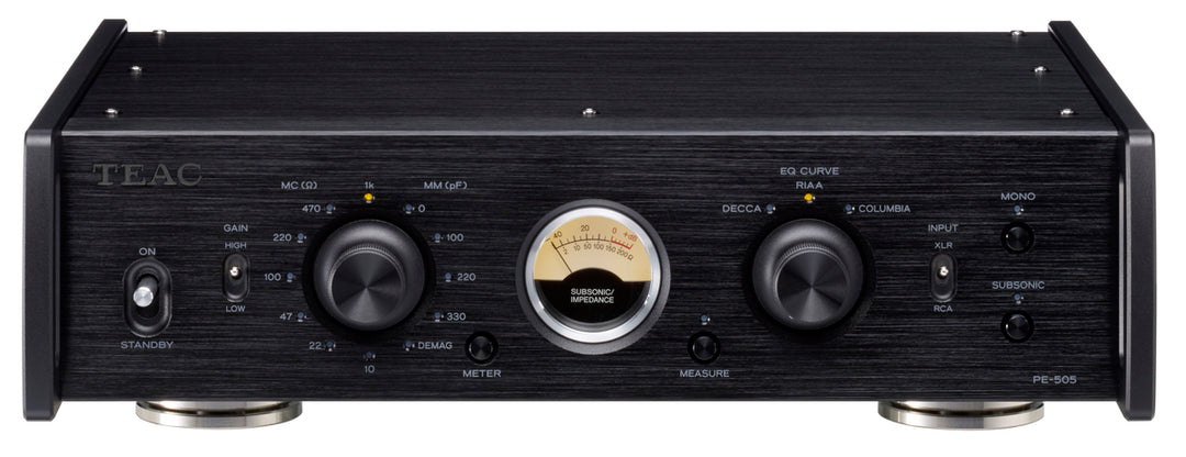 TEAC PE-505 Phono forforsterker (svart)