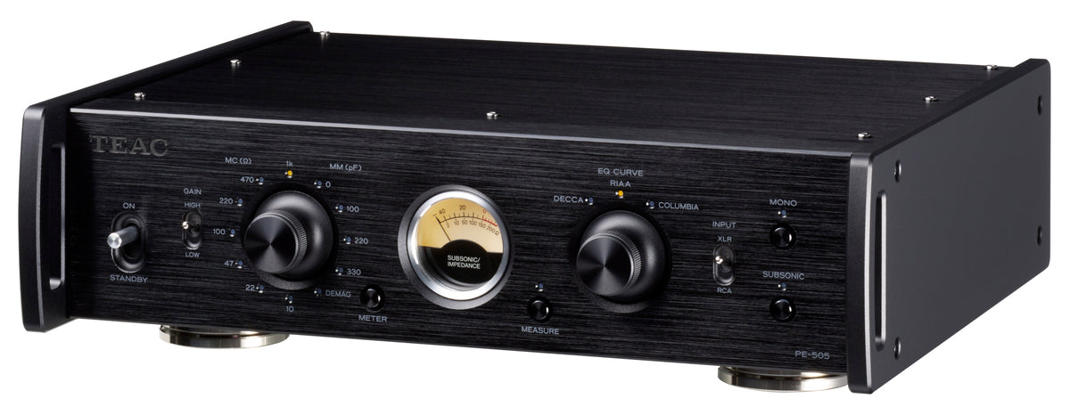 TEAC PE-505 Phono forforsterker (svart)