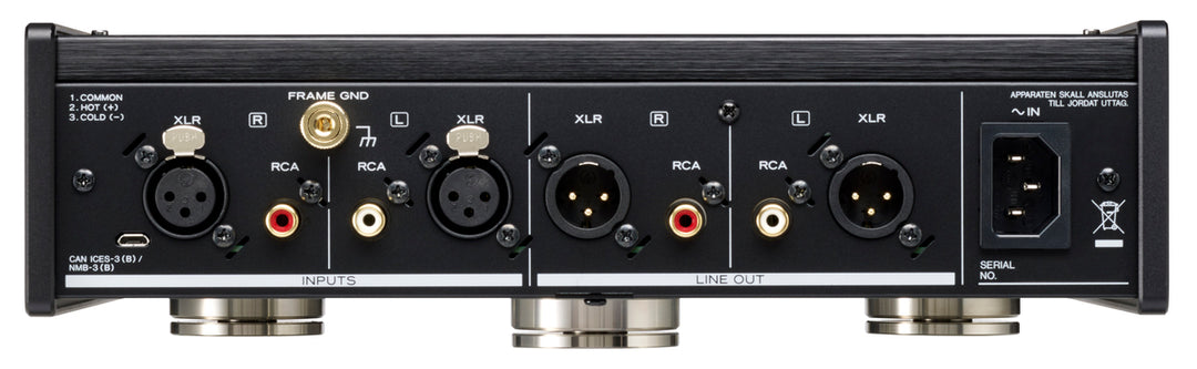 TEAC PE-505 Phono forforsterker (svart)