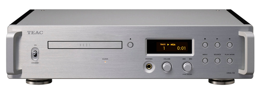 TEAC VRDS-701 CD-spiller (sølv)