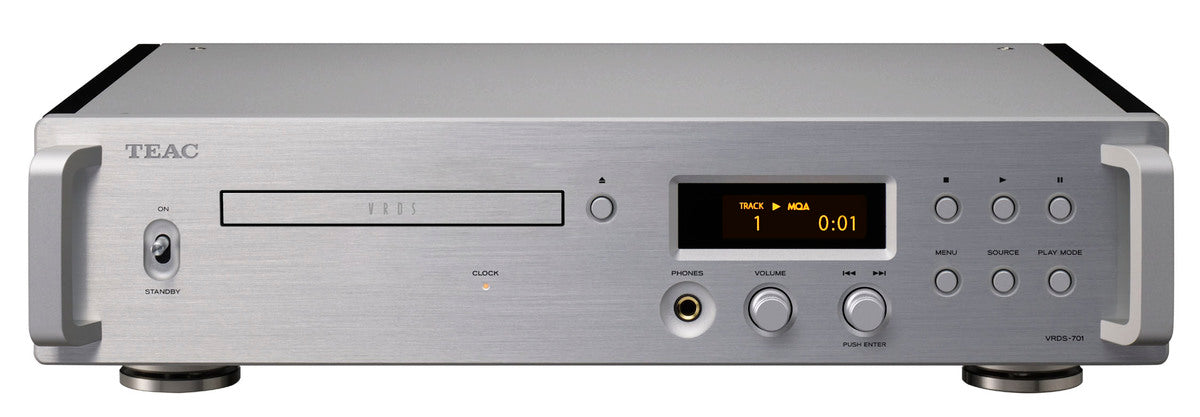 TEAC VRDS-701 CD-spiller (sølv)