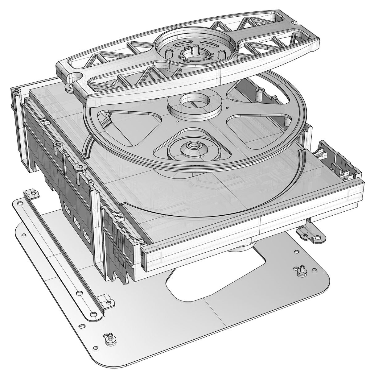 TEAC VRDS-701 CD-spiller (svart)