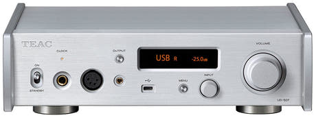 TEAC UD-507 USB DAC/forforsterker/hodetelefonforsterker Silver