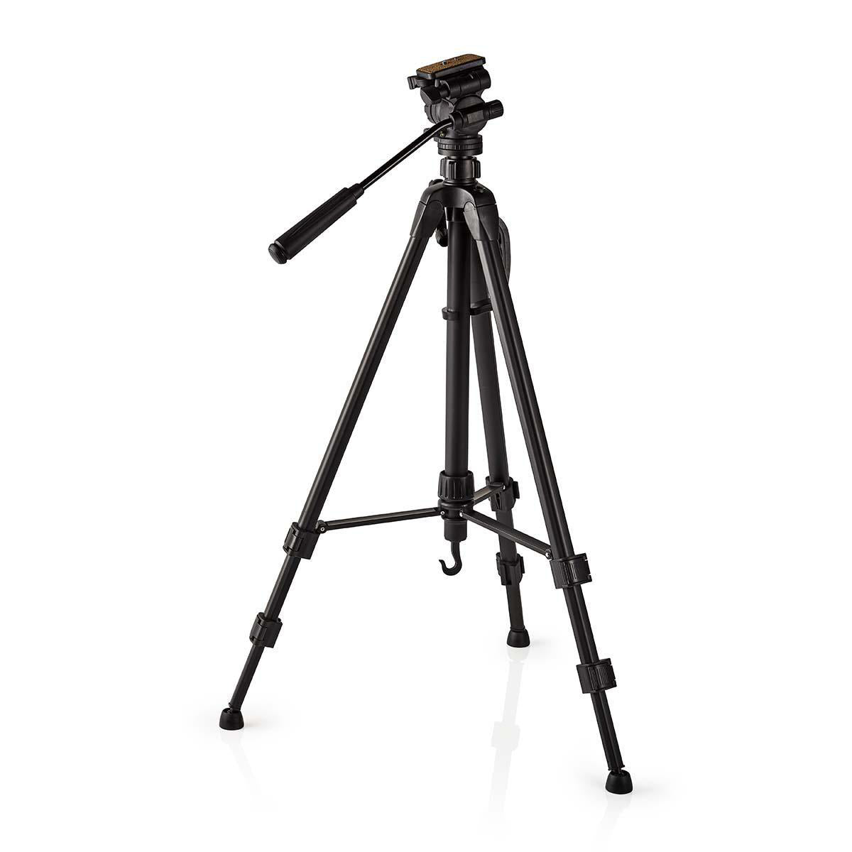 Stativ Pan & Tilt (svart, 165 cm)