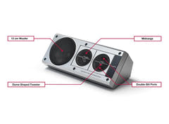 Pioneer TS-X40SXT Retro 3-veis hattehyllehøyttalere – 100W maks., 13 cm