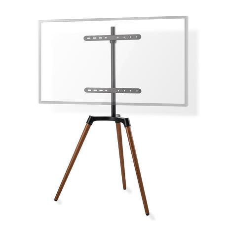 Tv gulvstativ (svart, bøk 50-65")