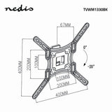 TV -feste fullt bevegelig (23-55", 30 kg)