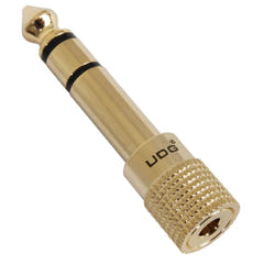 UDG Ultimate Headphone Jack Adapter Plug 3.5mm (1/8”) til 6.35mm (1/4”)