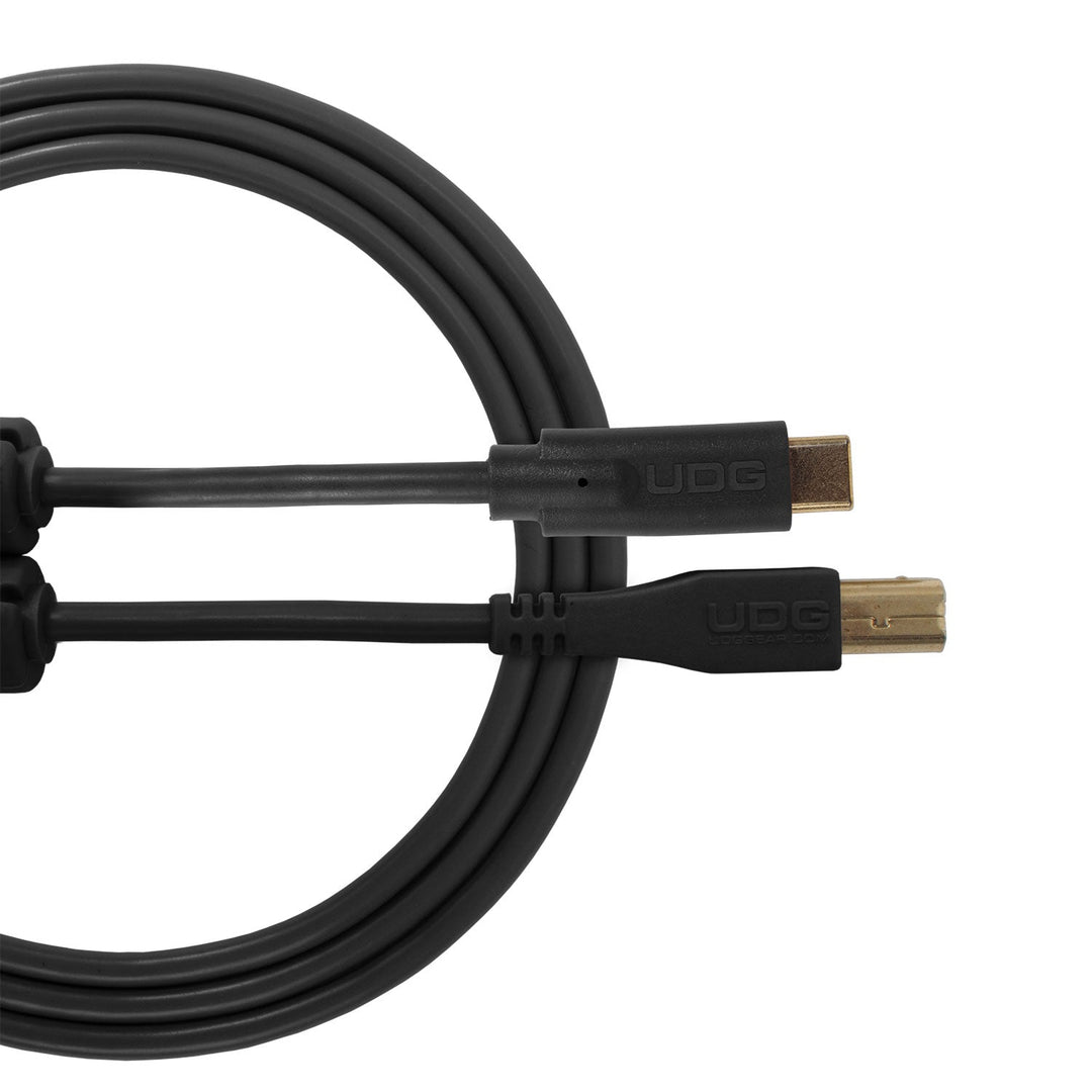 UDG Ultimate Audio-kabel USB 2.0 C-B Svart Rett 1,5m