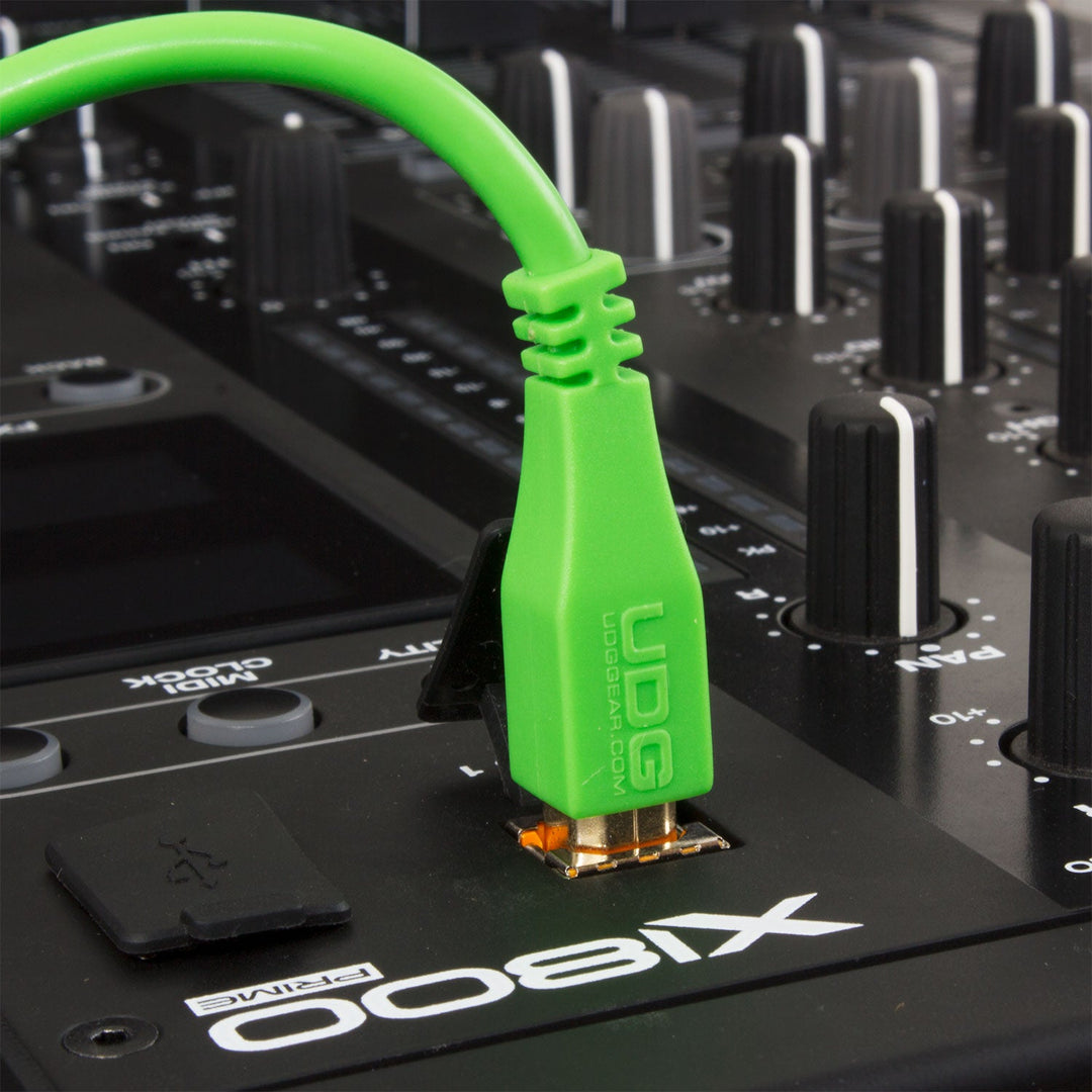 UDG Ultimate Audio-kabel USB 2.0 C-B Grønn Rett 1,5m