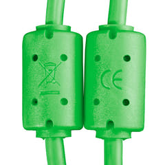 UDG Ultimate Audio-kabel USB 2.0 C-B Grønn Rett 1,5m