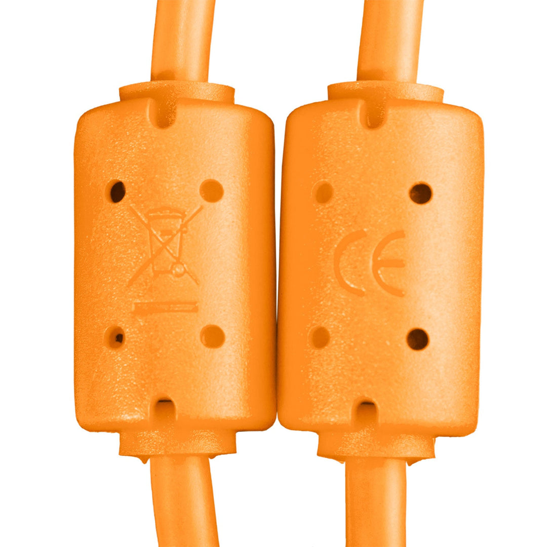 UDG Ultimate Audio-kabel USB 2.0 C-B Oransje Rett 1,5m