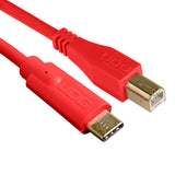 UDG Ultimate Audio-kabel USB 2.0 C-B Rød Rett 1,5m