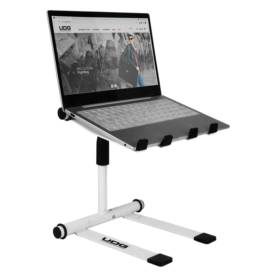 UDG Ultimate Høydejusterbart Laptop Stativ Hvit