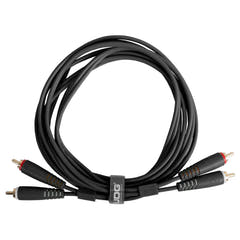 UDG Ultimate Audio-kabelsett RCA - RCA Svart Rett 1,5m