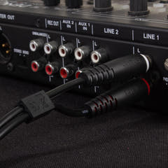 UDG Ultimate Audio-kabelsett RCA - RCA Svart Rett 3m
