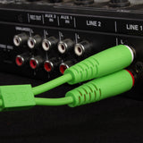 UDG Ultimate Audio-kabelsett RCA - RCA Grønn Rett 3m