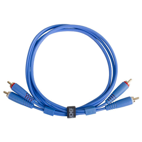 UDG Ultimate Audio-kabelsett RCA - RCA Blå Rett 1,5m