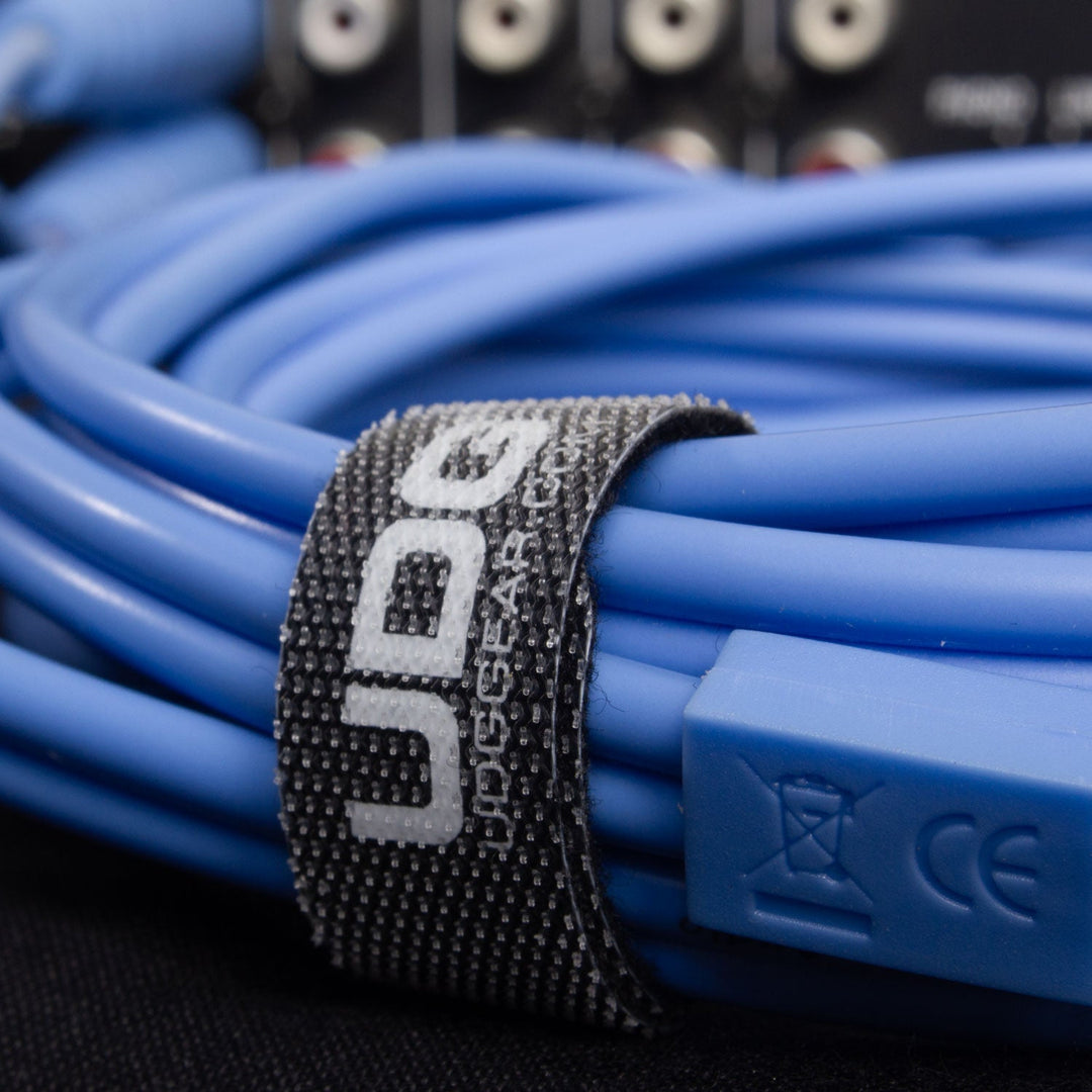 UDG Ultimate Audio-kabelsett RCA - RCA Blå Rett 3m