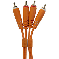 UDG Ultimate Audio-kabelsett RCA - RCA Oransje Rett 3m