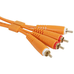 UDG Ultimate Audio-kabelsett RCA - RCA Oransje Rett 1,5m