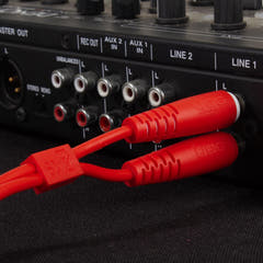 UDG Ultimate Audio-kabelsett RCA - RCA Rød Rett 3m