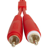 UDG Ultimate Audio-kabelsett RCA - RCA Rød Rett 3m