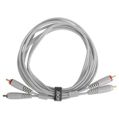 UDG Ultimate Audio-kabelsett RCA - RCA Hvit Rett 3m