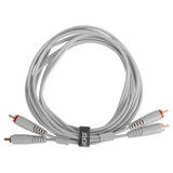 UDG Ultimate Audio-kabelsett RCA - RCA Hvit Rett 3m