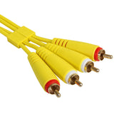 UDG Ultimate Audio-kabelsett RCA - RCA Gul Rett 1,5m