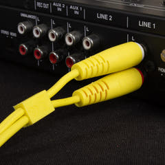 UDG Ultimate Audio-kabelsett RCA - RCA Gul Rett 1,5m