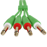 UDG Ultimate Audio Cable Set 1/4'' Jack-1/4'' Jack grønn rett 3m