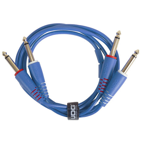 UDG Ultimate Audio Cable Set 1/4'' Jack-1/4'' Jack blå rett 1,5m
