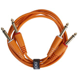 UDG Ultimate Audio Cable Set 1/4'' Jack-1/4'' Jack oransje rett 3m