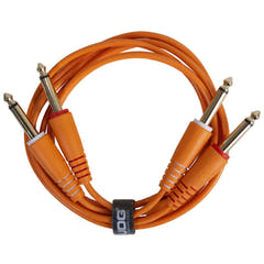 UDG Ultimate Audio Cable Set 1/4'' Jack-1/4'' Jack oransje rett 1,5m
