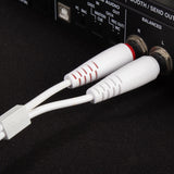 UDG Ultimate Audio Cable Set 1/4'' Jack-1/4'' Jack hvit rett 3m