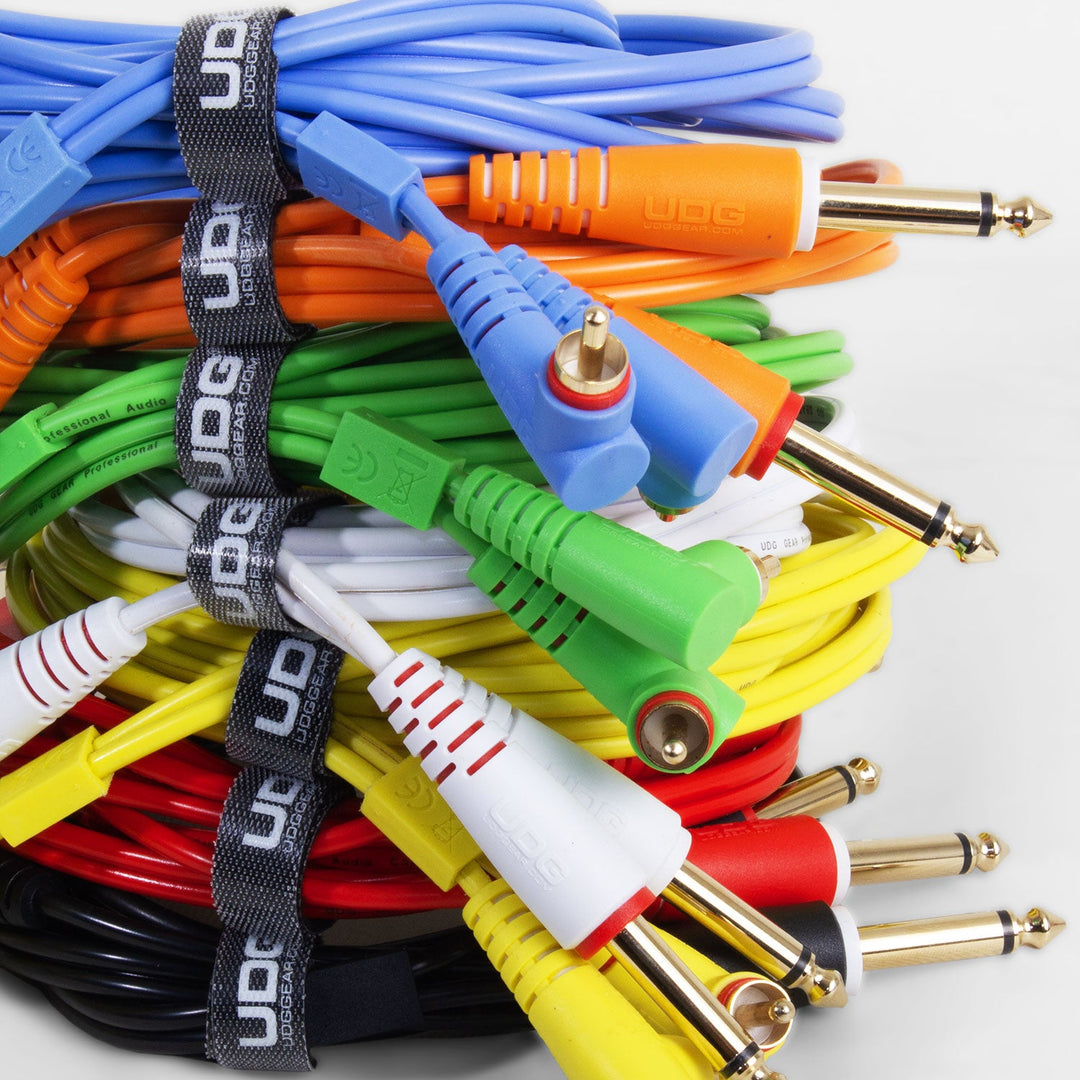 UDG Ultimate Audio Cable Set 1/4'' Jack-1/4'' Jack gul rett 3m