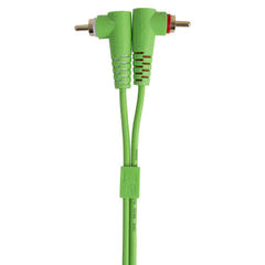 UDG Ultimate Audio-kabelsett RCA Rett-RCA Vinklet Grønn 3m