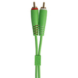 UDG Ultimate Audio-kabelsett RCA Rett-RCA Vinklet Grønn 3m