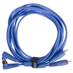 UDG Ultimate Audio-kabelsett RCA Rett-RCA Vinklet Blå 3m